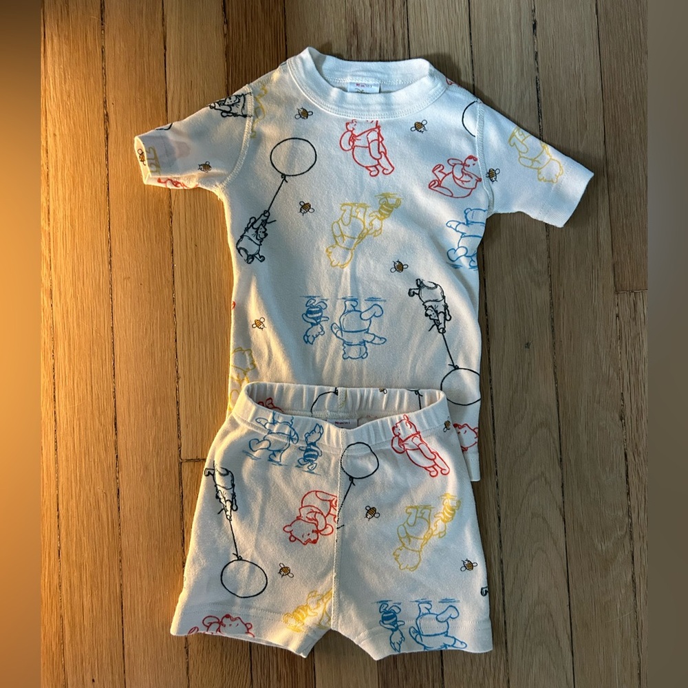 Hanna Andersson 3T Disney Winnie the Pooh pajama set